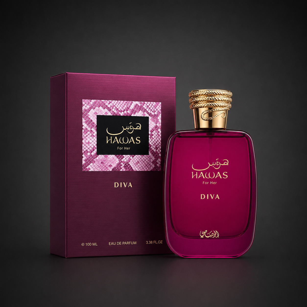 Perfume Rasasi Hawas For Her Diva Eau de Parfum 100ml Original