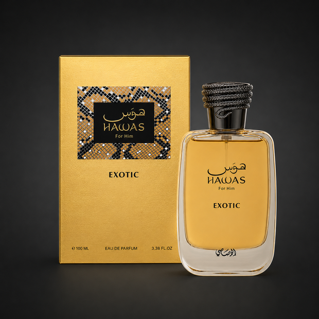 Perfume Rasasi Hawas Exotic For Him Eau de Parfum 100ml Original