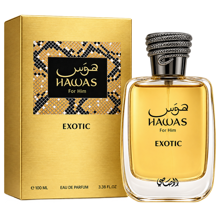 Rasasi Hawas Exotic For Him Eau de Parfum 100ml - Original