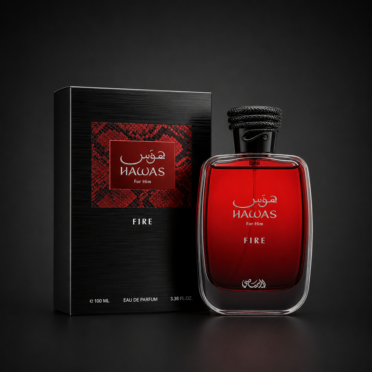 Perfume Rasasi Hawas Fire For Him Eau de Parfum 100ml Original