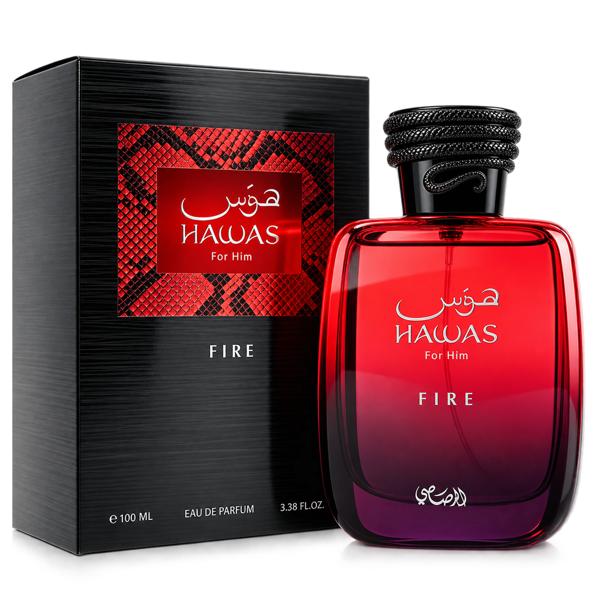 Perfume Rasasi Hawas Fire For Him Eau de Parfum 100ml Hombre — imagen 1
