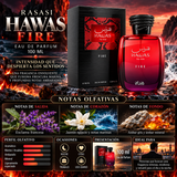 Perfume Rasasi Hawas Fire For Him Eau de Parfum 100ml Hombre