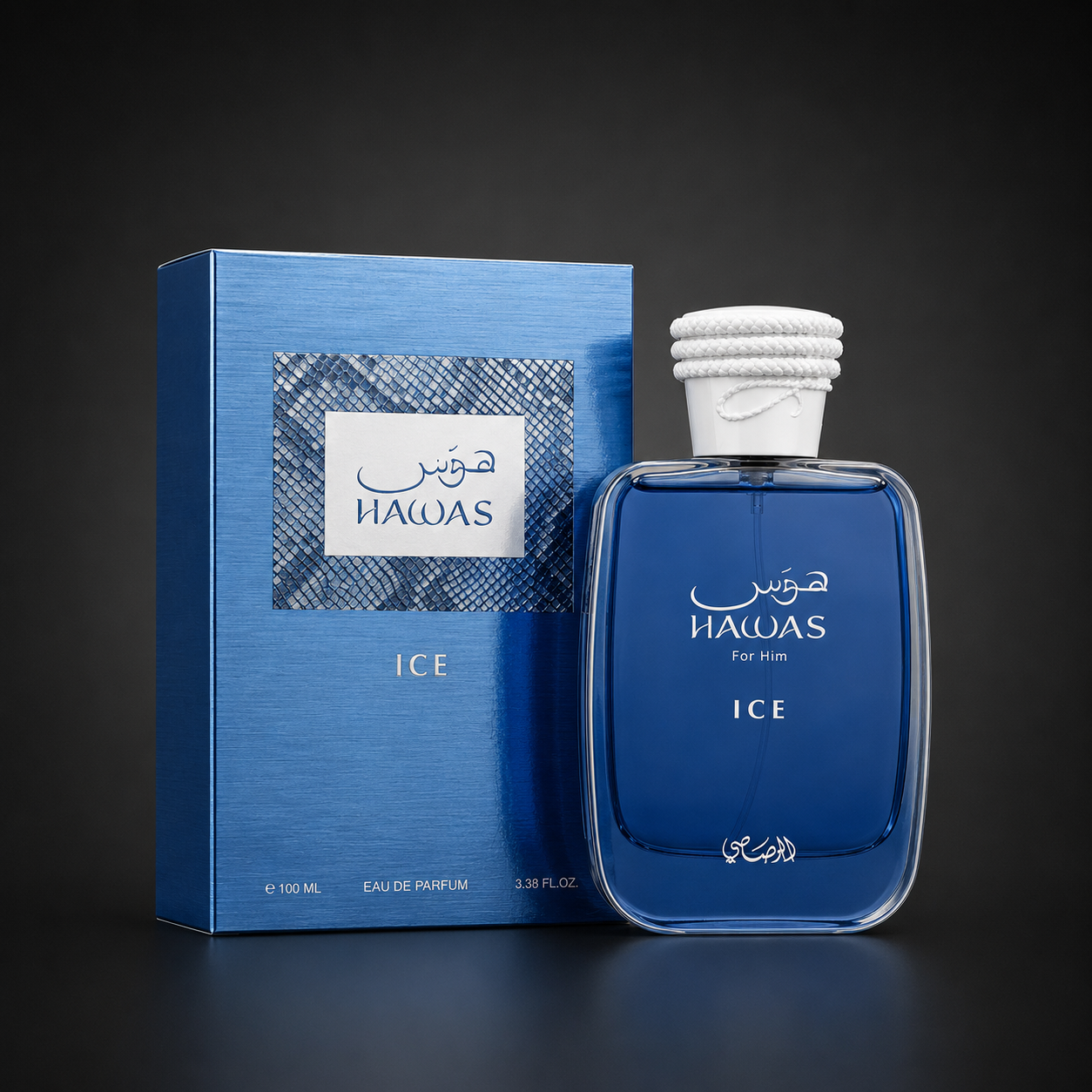 Perfume Rasasi Hawas Ice For Him Eau de Parfum 100ml Original