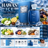 Rasasi Hawas Ice: Perfume Eau de Parfum 100ml Para Hombres Original