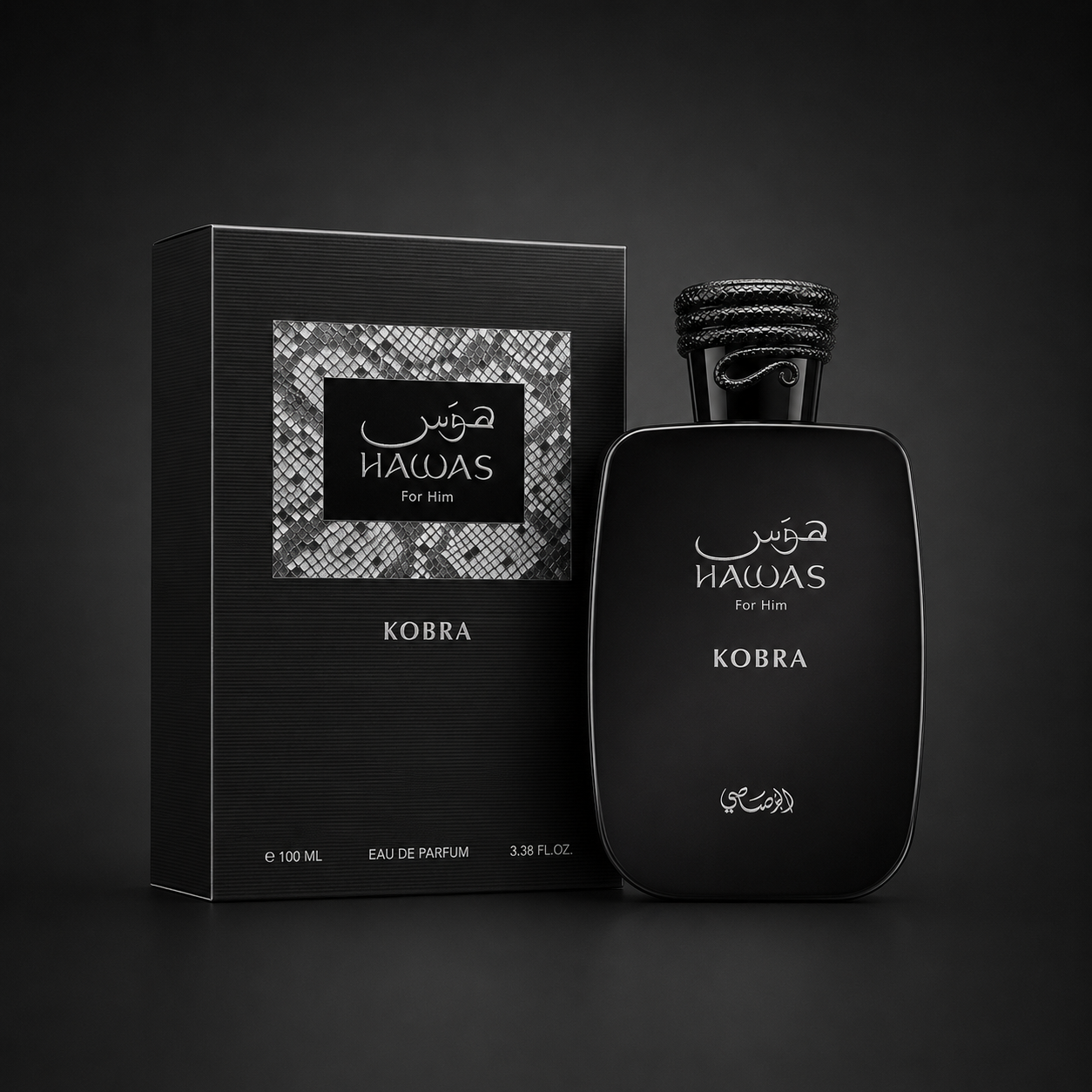 Perfume Rasasi Hawas Kobra For Him Eau de Parfum 100ml Original