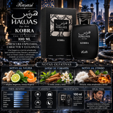 Perfume Rasasi Hawas Kobra For Him Eau de Parfum 100ml Hombre