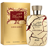 Rasasi Hawas For Him Lava Gold Eau de Parfum 100ml - Original y Exclusivo