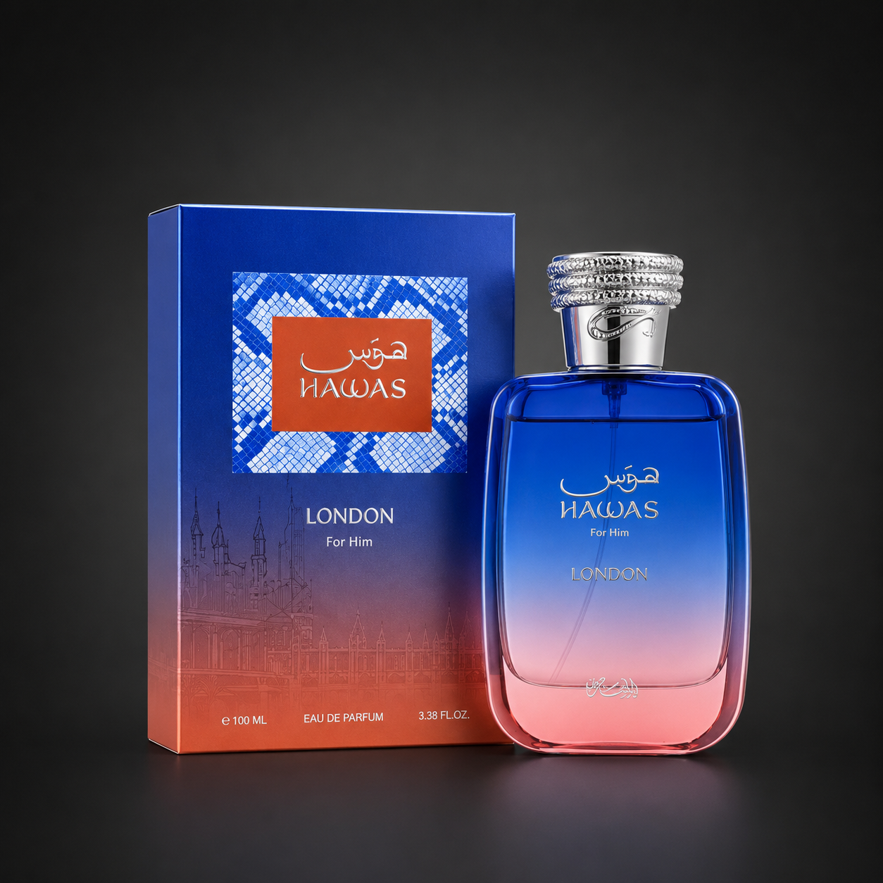 Perfume Rasasi Hawas London For Him Eau de Parfum 100ml Original