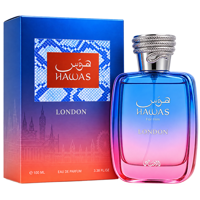 Rasasi Hawas London For Him Eau de Parfum 100ml Original