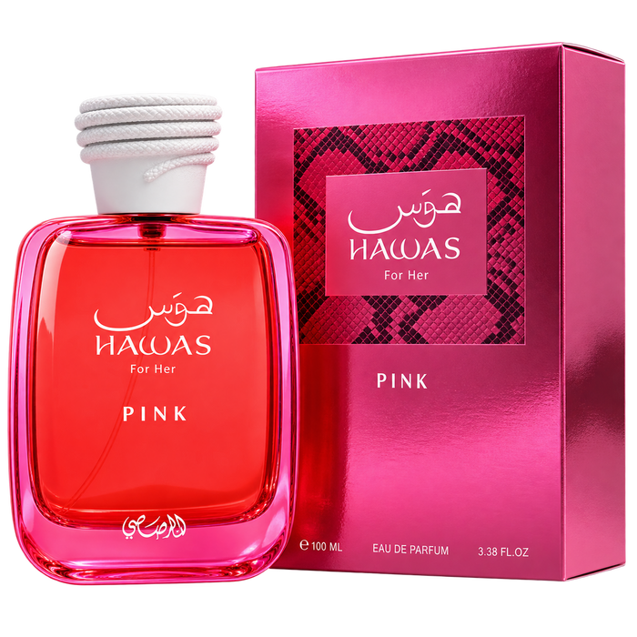 Perfume Rasasi Hawas For Her Pink Eau de Parfum 100ml Mujer