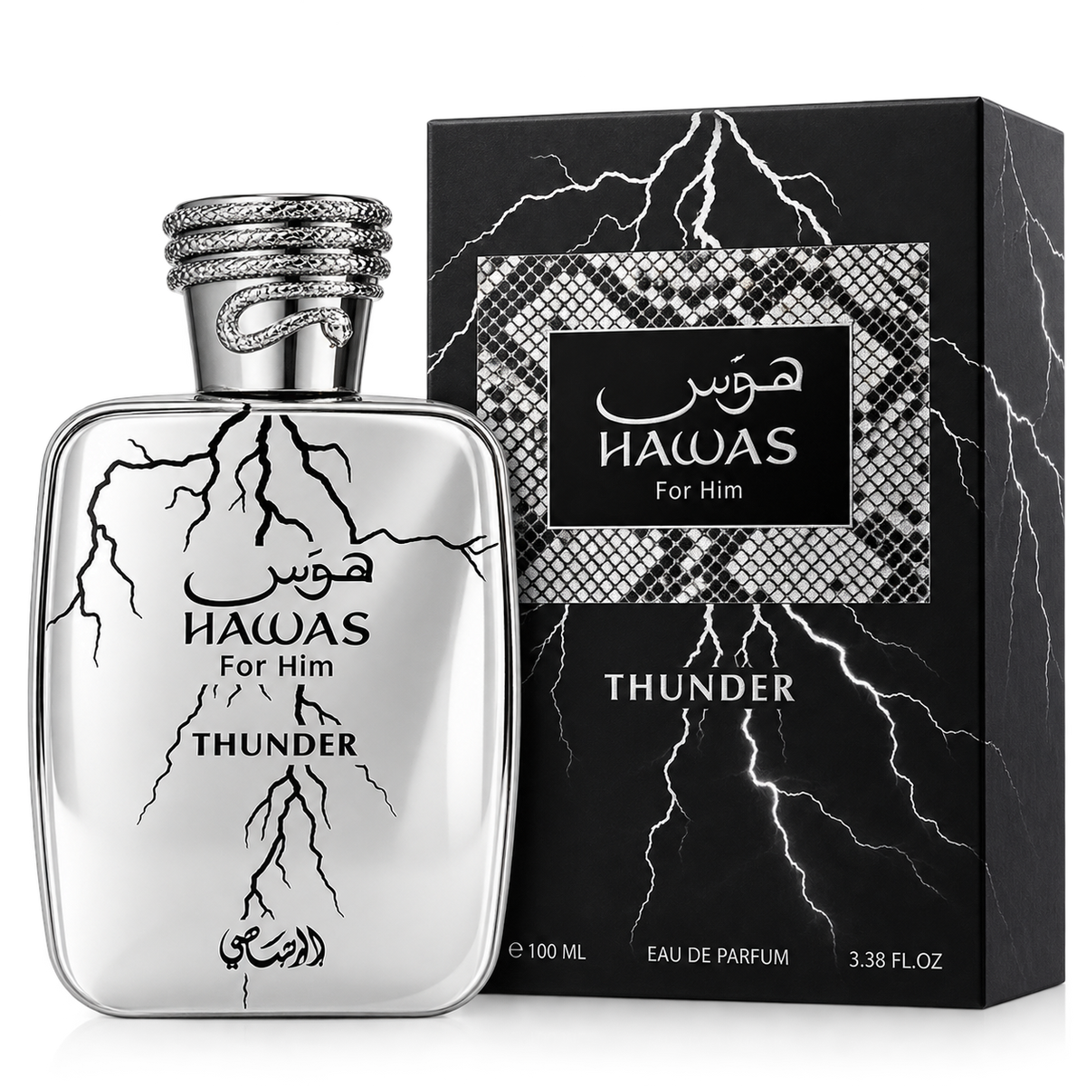 Rasasi Hawas For Him Thunder Eau de Parfum 100ml - Elegancia Masculina — imagen 1