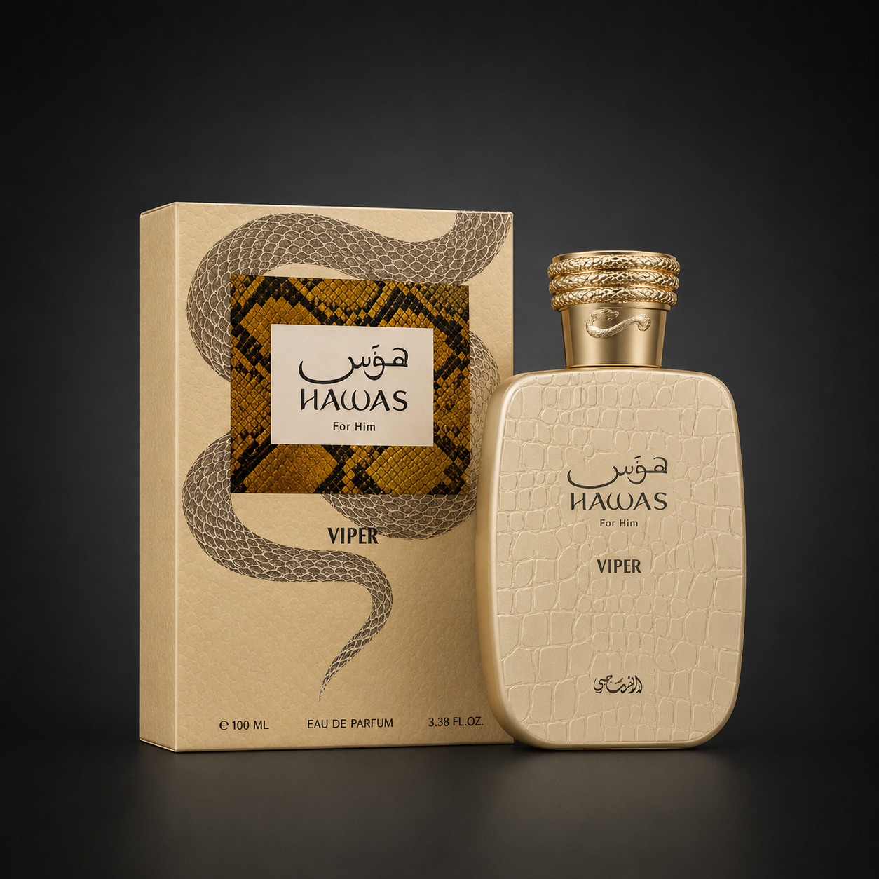 Perfume Rasasi Hawas Viper For Him Eau de Parfum 100ml Original
