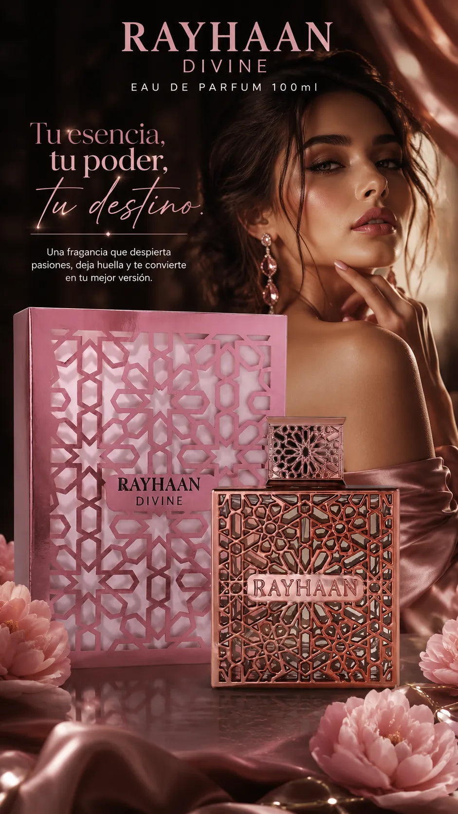 Perfume Rayhaan Divine Eau de Parfum 100ml Original