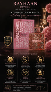 Perfume Rayhaan Divine Eau de Parfum 100ml Original