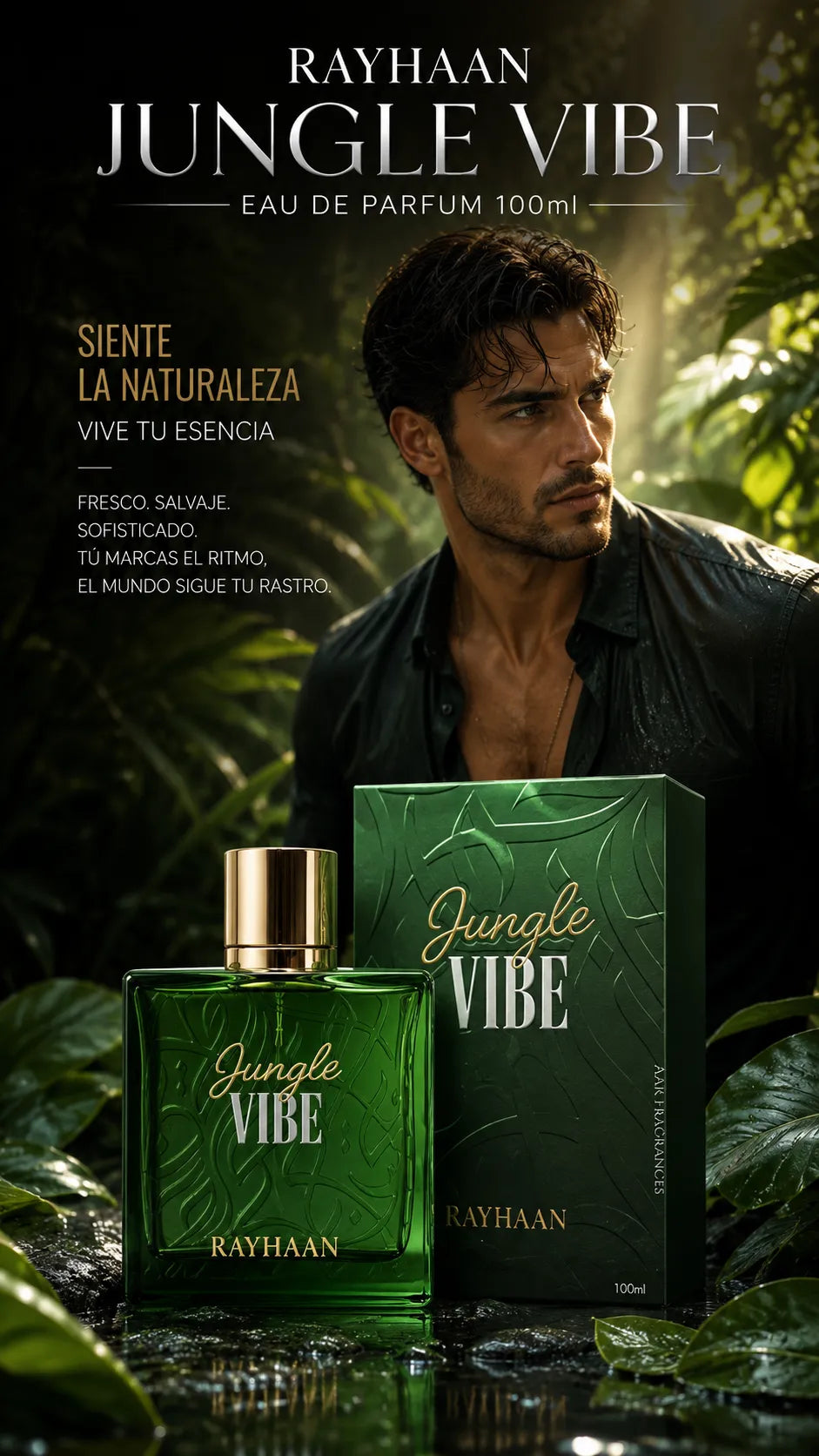 Perfume Rayhaan Jungle Vibe Eau de Parfum 100ml Original