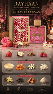 Perfume Rayhaan Kiss Eau de Parfum 100ml Original