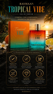 Perfume Rayhaan Tropical Vibe Eau de Parfum 100ml Original