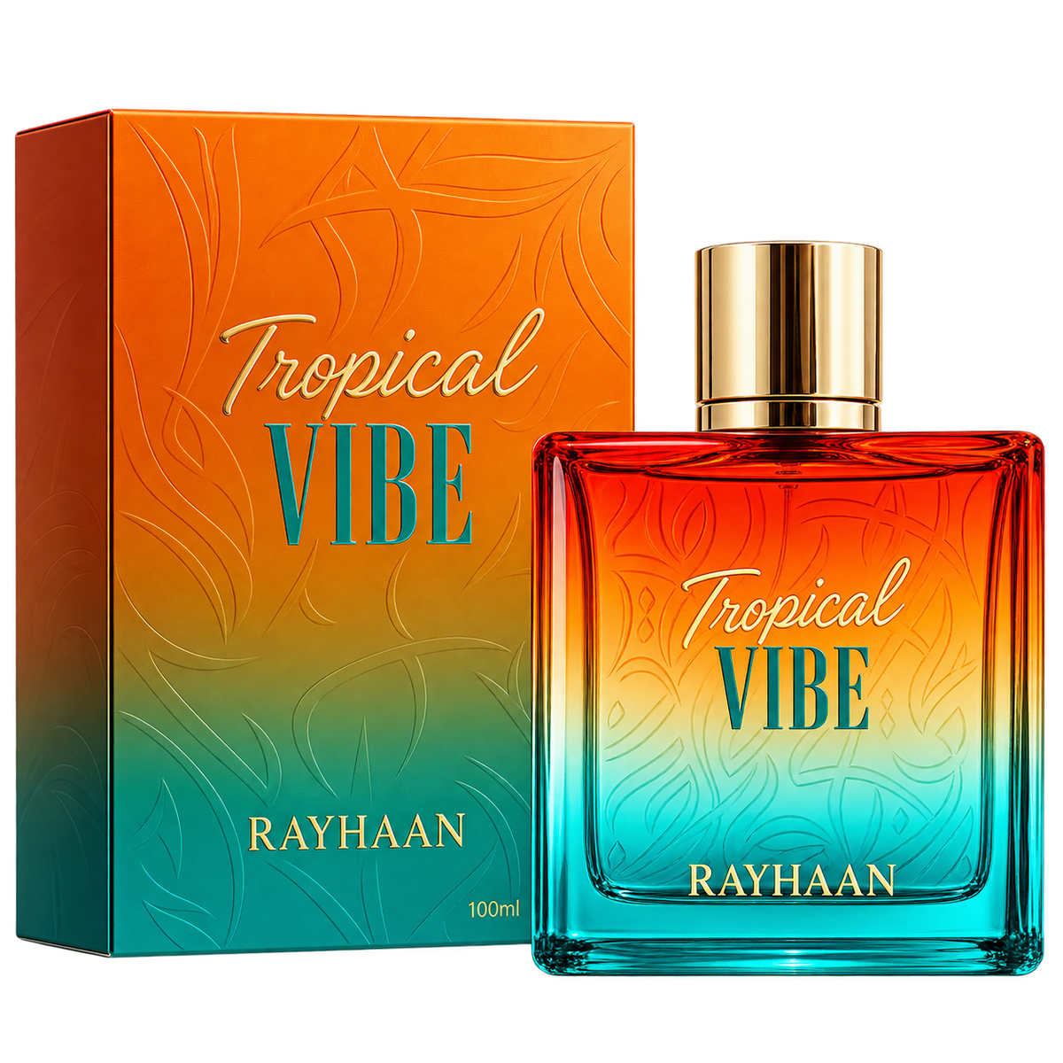 Rayhaan Tropical Vibe Eau de Parfum 100ml Original - Fragancia Fresca — imagen 1