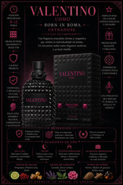 Perfume Valentino Born In Roma Extradose Uomo original 100ml hombre envío rápido Colombia