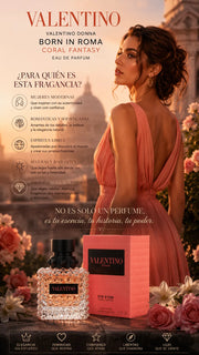 Perfume Valentino Donna Born In Roma Coral Fantasy Eau de Parfum 100ml Original