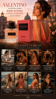 Perfume Valentino Donna Born In Roma Coral Fantasy Eau de Parfum 100ml Original