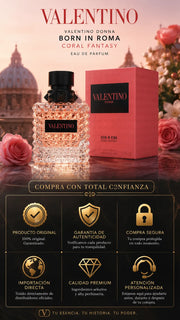 Perfume Valentino Donna Born In Roma Coral Fantasy Eau de Parfum 100ml Original