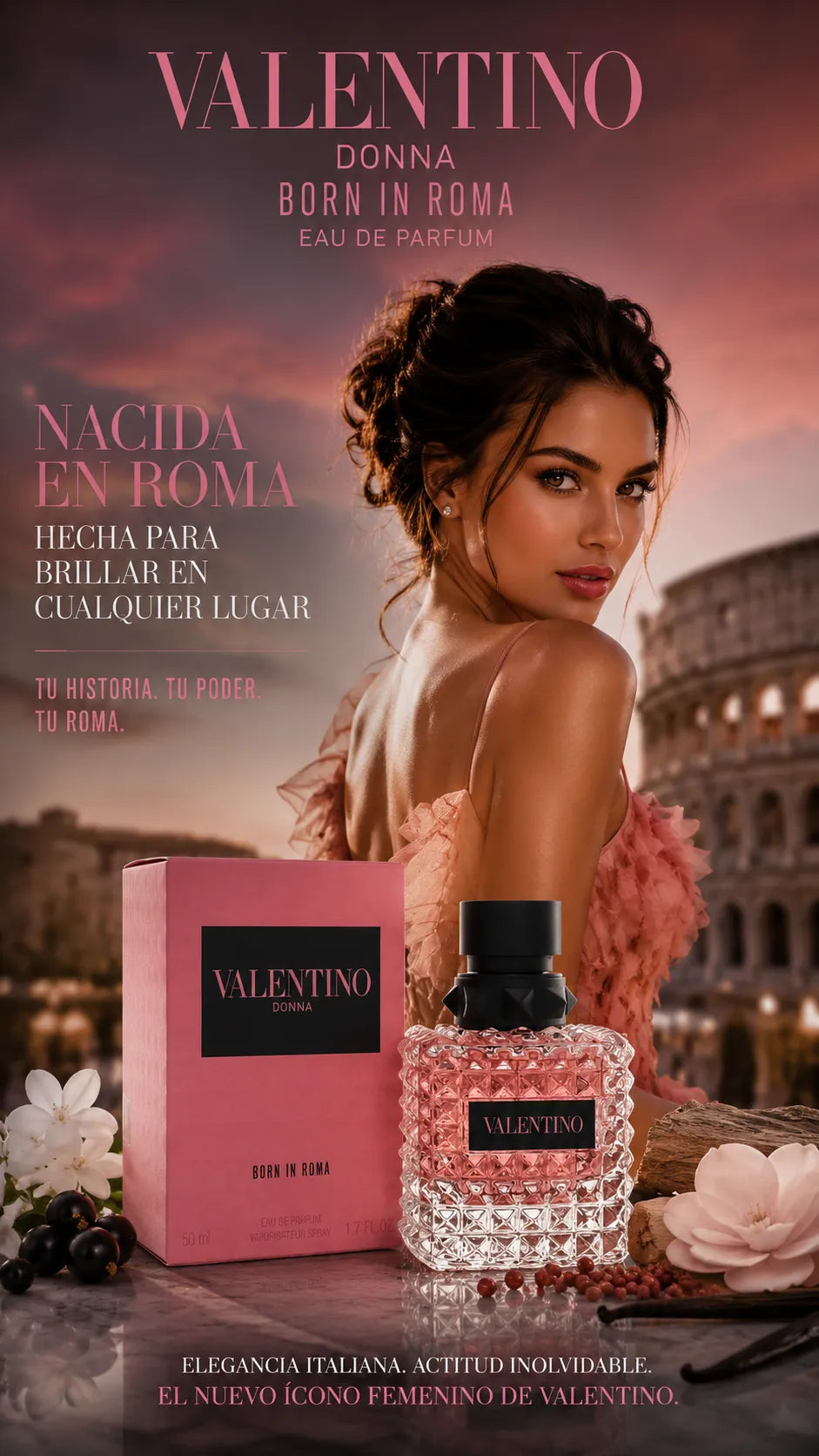 Perfume Valentino Donna Born In Roma Eau de Parfum 100ml Original