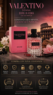 Perfume Valentino Donna Born In Roma Eau de Parfum 100ml Original