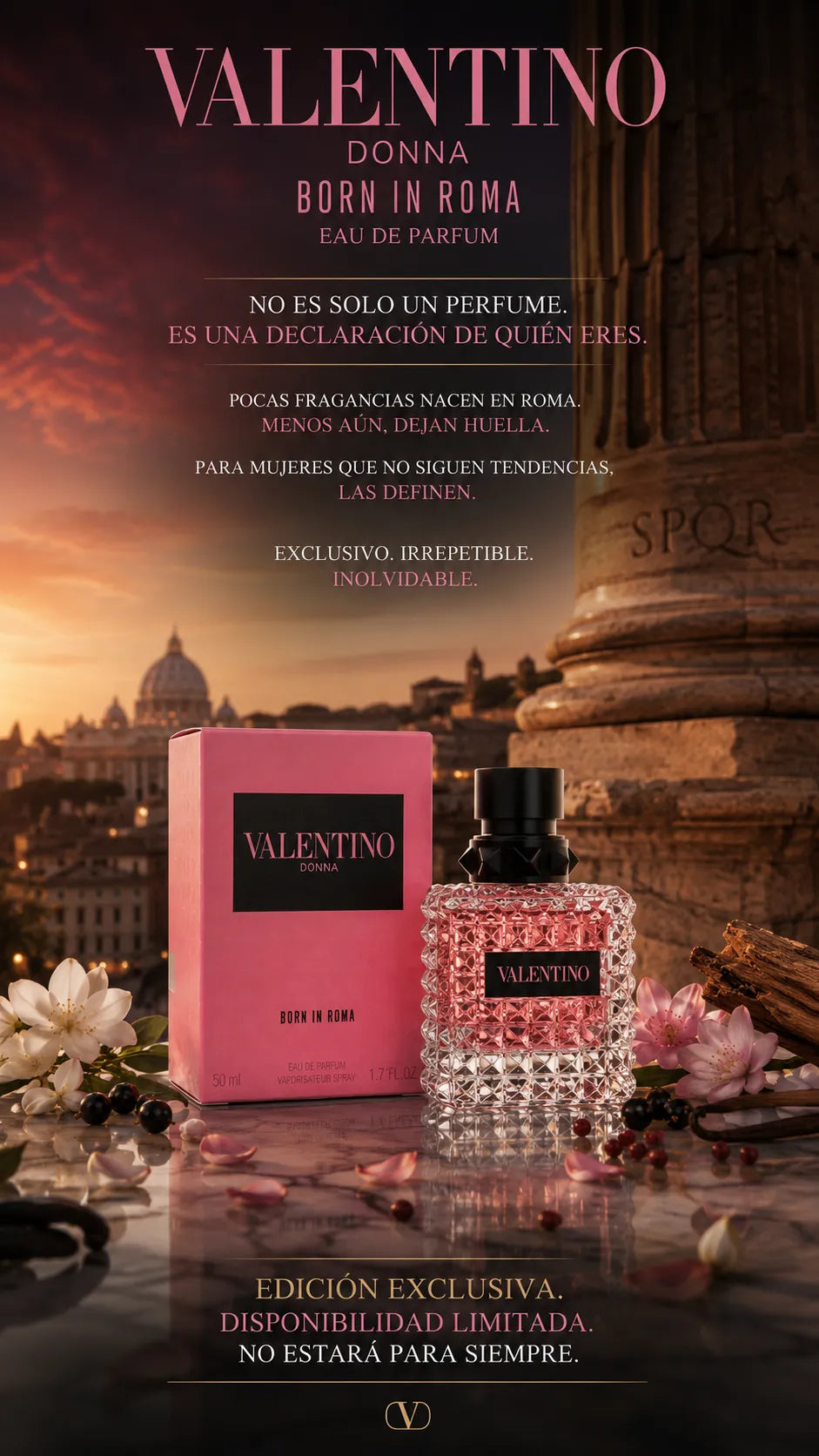 Perfume Valentino Donna Born In Roma Eau de Parfum 100ml Original