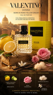 Perfume Valentino Donna Born In Roma Yellow Dream Eau de Parfum 100ml Original