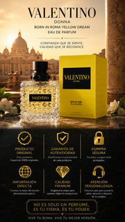 Perfume Valentino Donna Born In Roma Yellow Dream Eau de Parfum 100ml Original