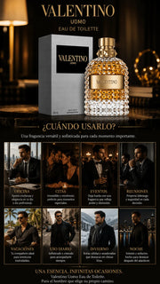 Perfume Valentino Uomo Eau de Toilette 100ml Original