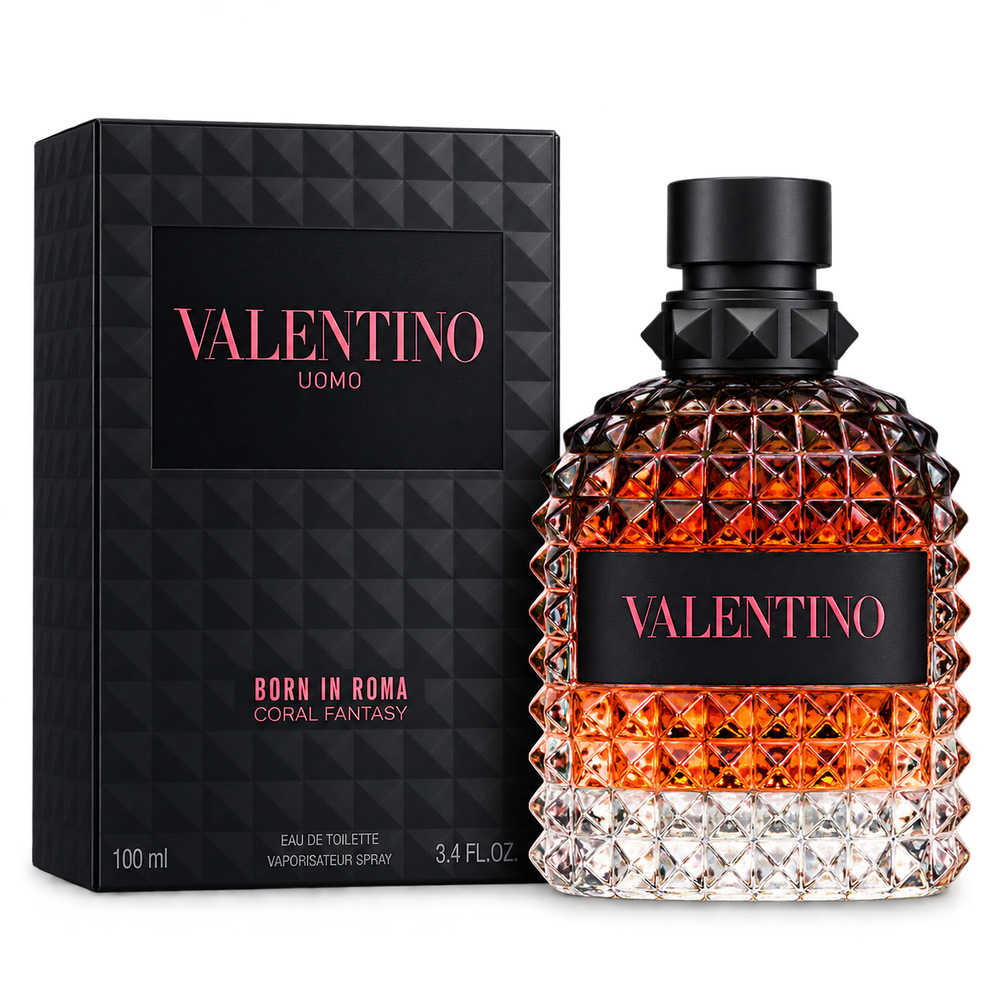 Perfume Valentino Uomo Born in Roma Coral Fantasy 100ml Hombre