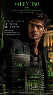 Perfume Valentino Uomo Born In Roma Green Stravaganza Eau de Toilette 100ml Original