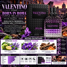 Perfume Valentino Uomo Born in Roma Purple Melancholia 100ml Hombre