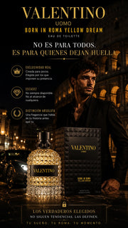 Perfume Valentino Uomo Born In Roma Yellow Dream Eau de Toilette 100ml Original