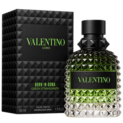 Valentino Uomo Born In Roma Green Stravaganza Eau de Toilette 100ml Original