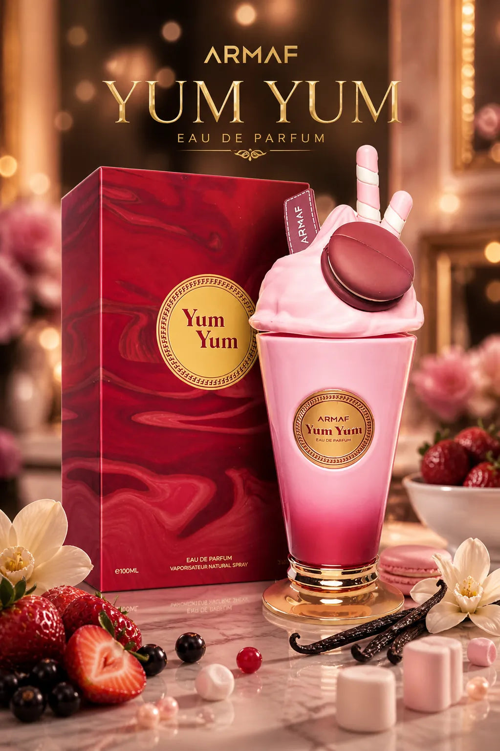 Perfume Armaf Delights Yum Yum original 100ml mujer envío rápido Colombia