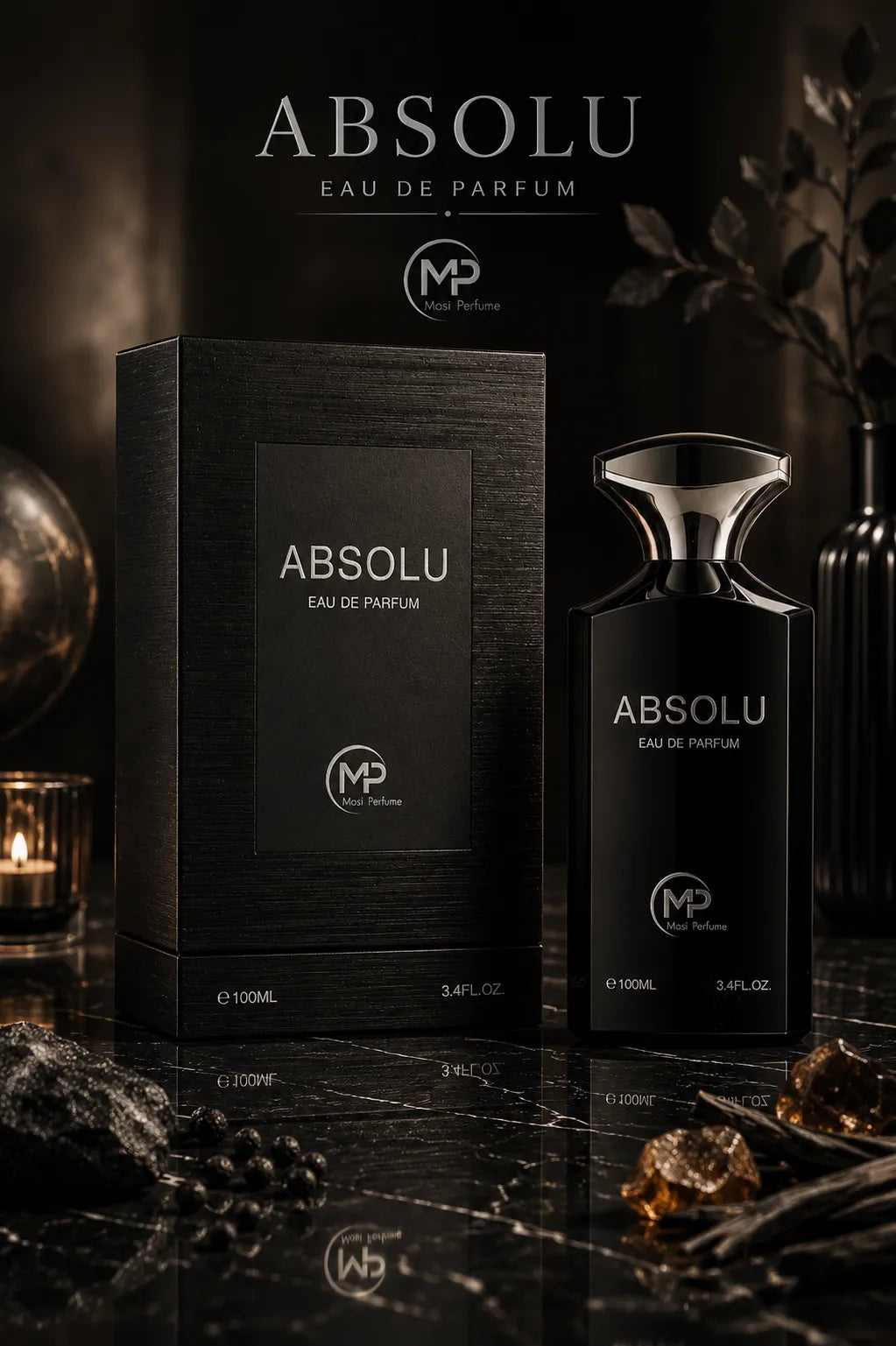 Perfume Bharara Mast Absolu Black original 100ml hombre envío rápido Colombia