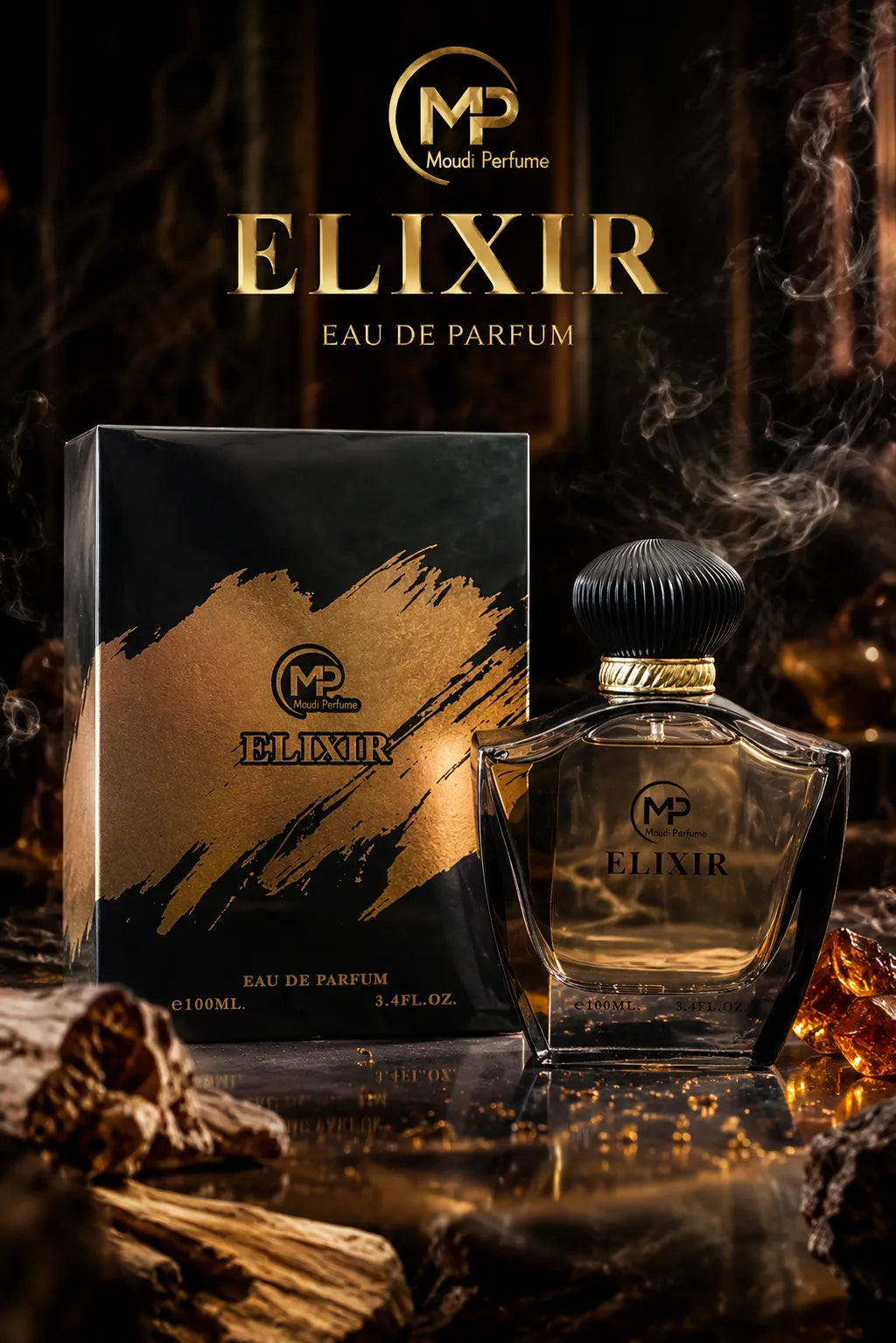 Perfume Bharara Mast Elixir original 100ml hombre envío rápido Colombia