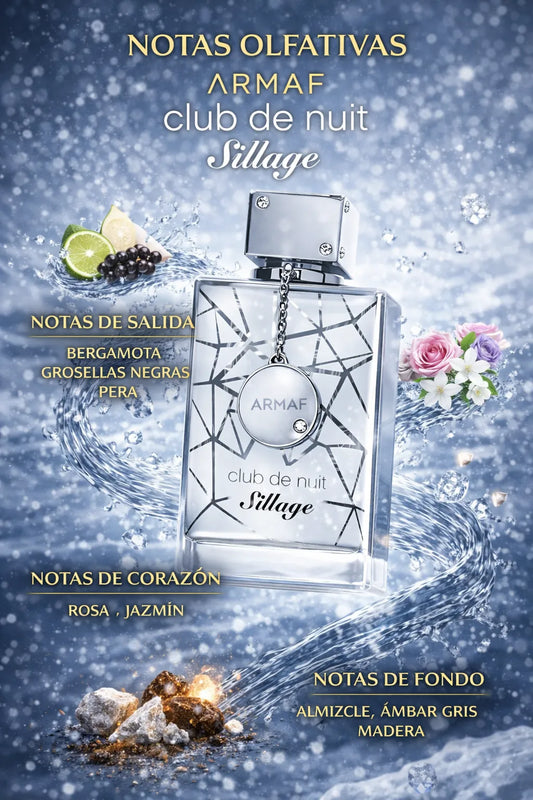 Perfume Club de Nuit Sillage original 105ml hombre envío rápido Colombia