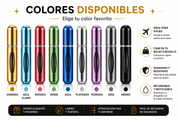 Perfumeros recargables premium originales envío rápido Colombia