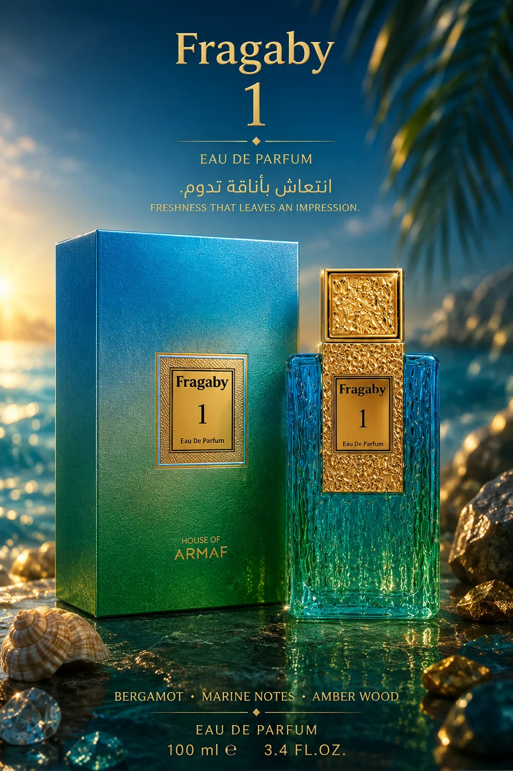 Perfume Elite Risala Fragaby 1 original 100ml hombre envío rápido Colombia