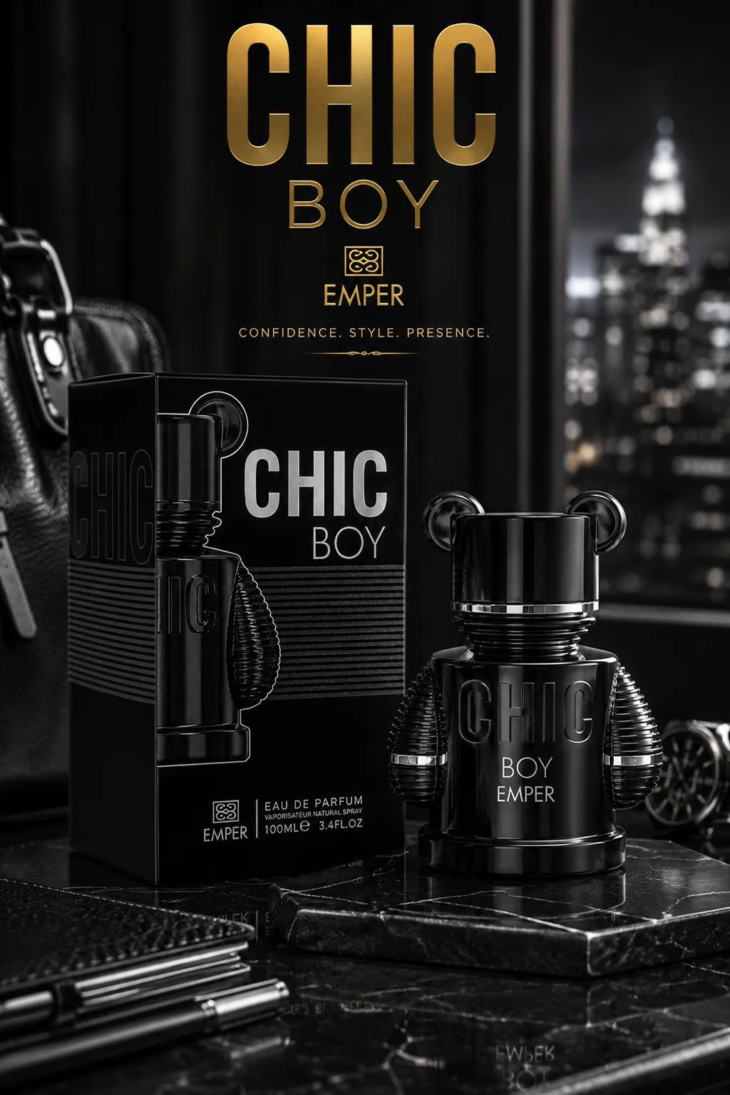 Perfume Emper Chic Boy original 100ml hombre envío rápido Colombia