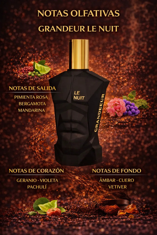 Perfume Emper Milestone Grandeur Le Nuit original 100ml hombre envío rápido Colombia