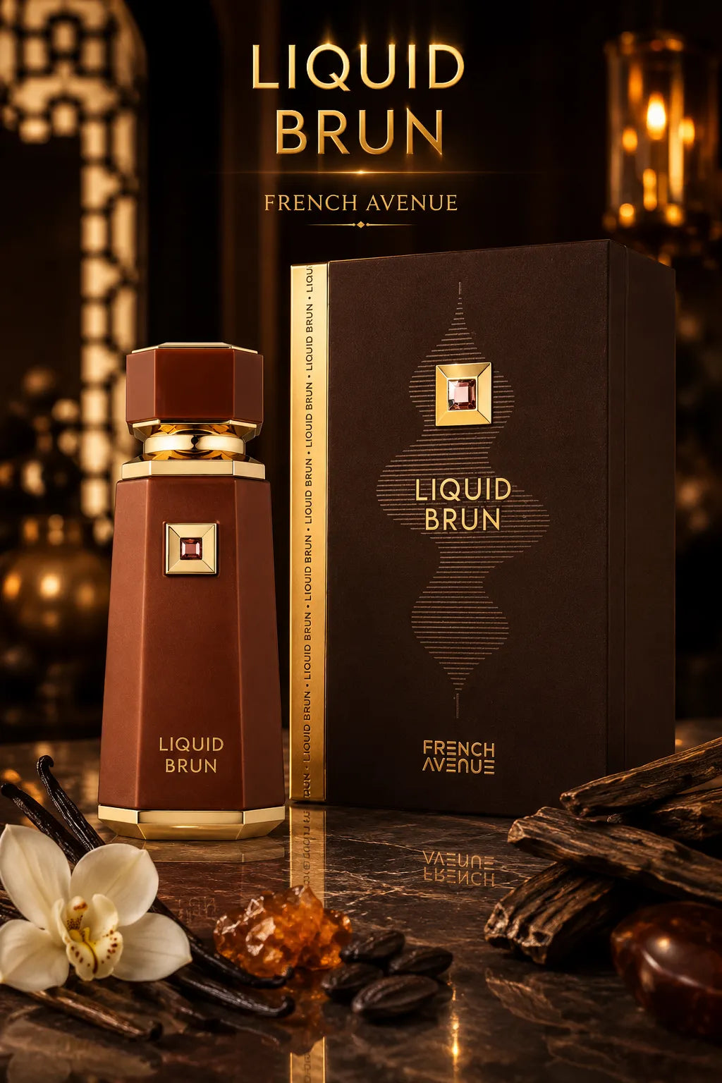 Perfume Fragrance World Liquid Brun original 100ml hombre envío rápido Colombia