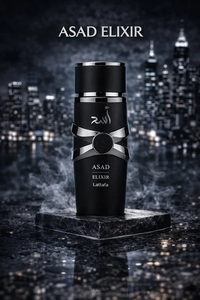 Perfume Lattafa Asad Elixir original 100ml hombre envío rápido Colombia