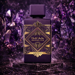 Perfume Lattafa Bade’e Al Oud Amethyst original 100ml hombre envío rápido Colombia