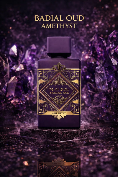 Perfume Lattafa Bade’e Al Oud Amethyst original 100ml hombre envío rápido Colombia