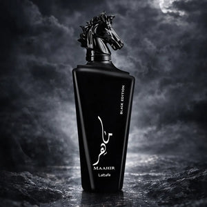 Perfume Lattafa Maahir Black Edition original 100ml hombre envío rápido Colombia